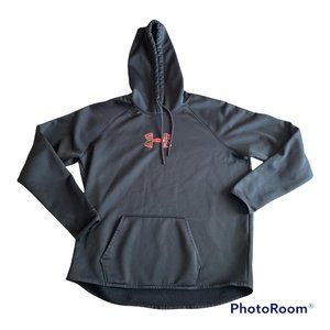 Under Armour Black Cold Gear Loose Pullover Hoodie Camo Pink Women's XXL